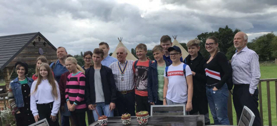 Chernobyl Children’s Project (CCP) visit Newlands Bishop Farm