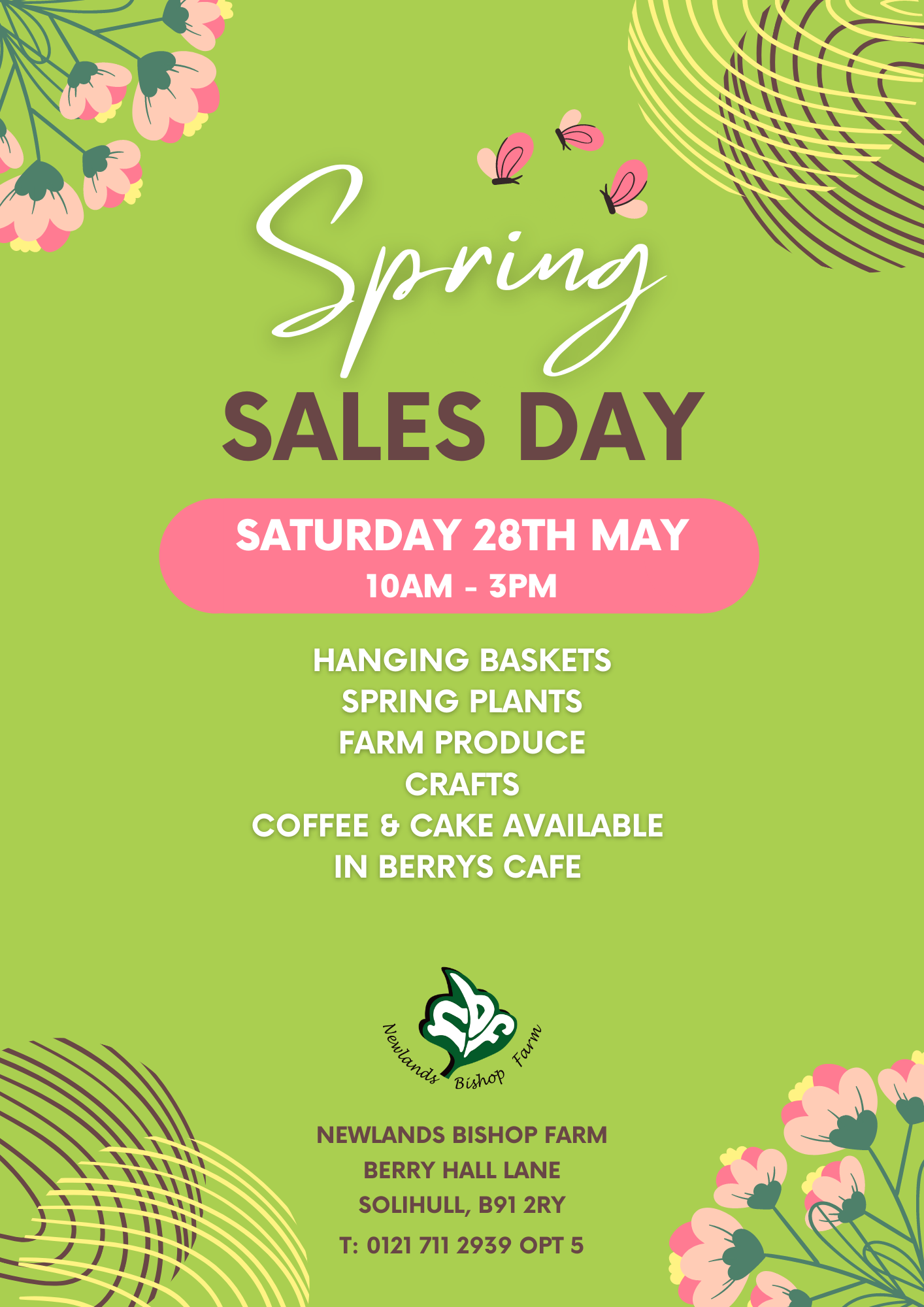 Spring Sales Day At Newlands Bishop Farm 28th May 2022